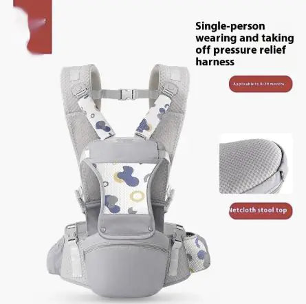 Jojo Kiddies 2-In-1 Hip Seat Baby Carrier