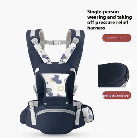 Jojo Kiddies 2-In-1 Hip Seat Baby Carrier